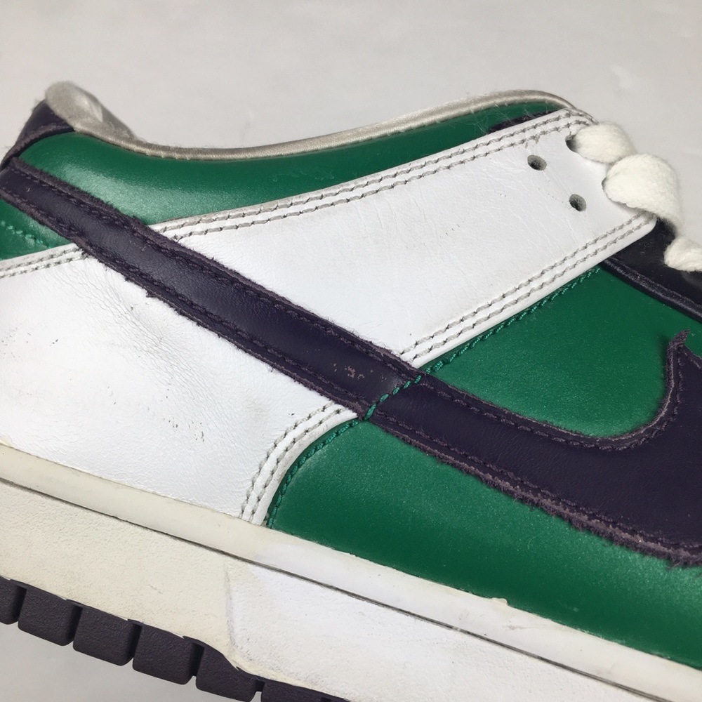 Y2K Nike Dunk Low Premium iD Joker Purple Green Men’s 11.5 Vintage Nikes Dunks - Picture 11 of 16